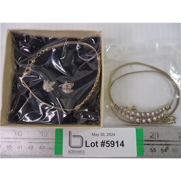 Gold Tone Fashion Jewelry