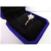 Image 3 : Sterling Silver Moissanite (1c) Ring-Adjustable