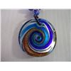 Image 3 : Glass Beaded Necklace with Pendant