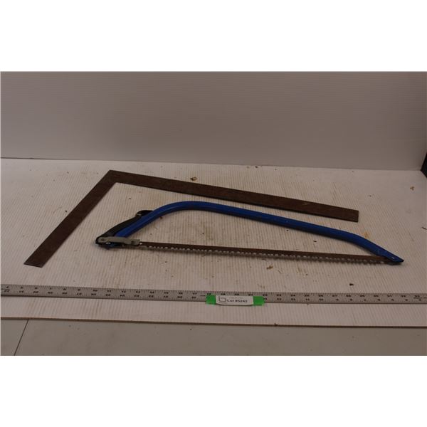 Carpenters Square & Small Swede Saw