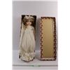 Image 1 : Vintage Porcelain  Doll w/Wedding Dress & Box