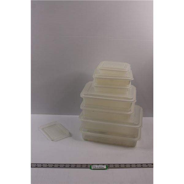 (17 pcs) "Flavor Savers" Food Storage Containers w/Lids