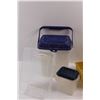 Image 2 : (4 pcs) Storage Containers, Small Pitcher & Tray