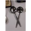 Image 5 : Vintage Stainless/Silver Plated Flatware & Serving Utensils w/(2) Boxes