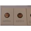 Image 9 : (10) Franklin Mint Bronze Coin Christmas Holiday Cards - Various Years