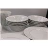 Image 2 : (29 pc) Unmarked Dishware Set