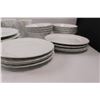 Image 3 : (29 pc) Unmarked Dishware Set