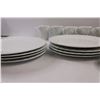Image 4 : (29 pc) Unmarked Dishware Set