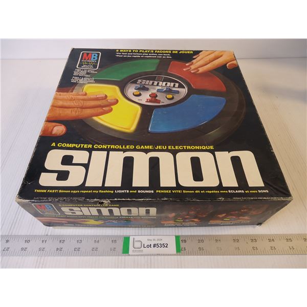 Vintage "SIMON" Electronic Game-untested