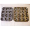 Image 3 : (6) Muffin/Mini Muffin Bake Pans,(2) Baking Pans, Parchment Paper and Metal Tray