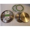 Image 5 : Lot of Assorted Bakeware and Burner Covers for Oven