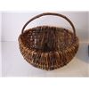 Image 2 : Woven Basket and Denim Bag full of Clothes Pins