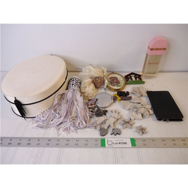 Oval Jewelry Box, Perfume, Ornaments, Potpourri, Fridge magnets and more