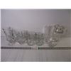 Image 1 : (12) Pieces of Glassware-Mugs, Pitcher, Vases