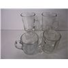 Image 4 : (12) Pieces of Glassware-Mugs, Pitcher, Vases