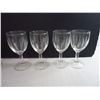 Image 2 : (13) Assorted Clear Glass Cordial Glasses