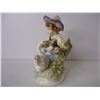 Image 3 : Boy Ornament with Swan Porcelain Figure-Made in Japan