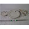 Image 1 : Vintage Dinnerware from St. Andrews College in Saskatoon-(3) Cups/Saucers and (3) Plates