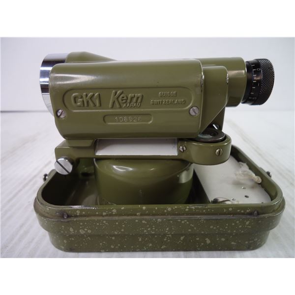 Vintage KERN Aarau Switzerland Topography Survey Instrument Circa 1926 in excellent condition
