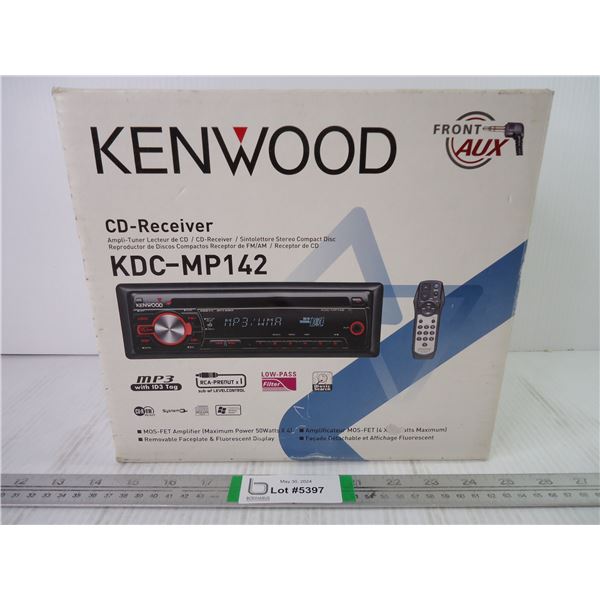 Kenwood CD-Receiver-Model # KDC-MP142-unopened
