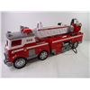 Image 3 : Red Plastic Fire Truck-24" Long, makes sounds