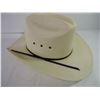 Image 6 : (2) Cowboy Straw Hats-Laredo (Size 7) and Eddy (Size XL)and (2) Bolo Ties