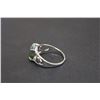 Image 3 : Silver with Stone Ring-Size 10