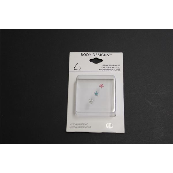 Nose Studs-Set of (3)