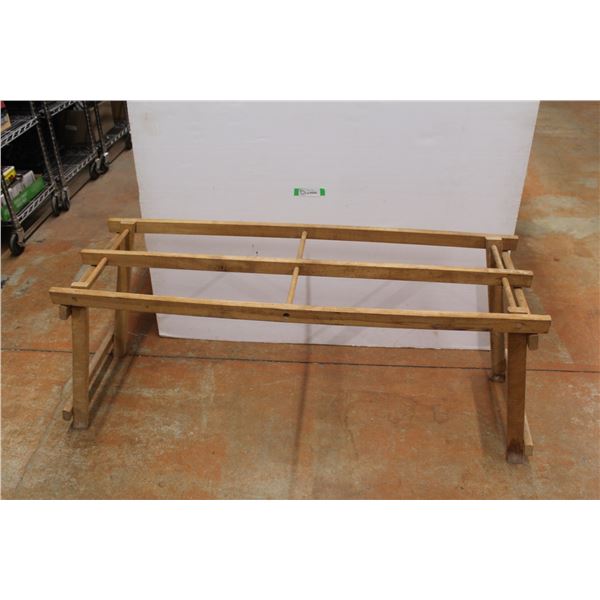 *Vintage Wooden Wash Tub Stand