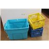 Image 1 : *Tote w/No Lid - (2) Plastic Crates