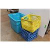 Image 3 : *Tote w/No Lid - (2) Plastic Crates