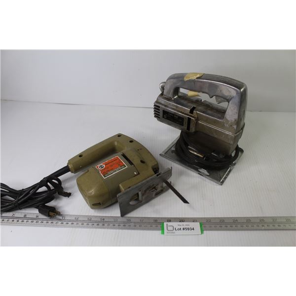 Custom Crafts Jig Saw (working) - Black & Decker Jig Saw (working)