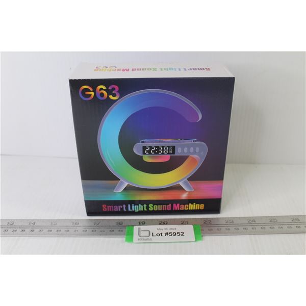 G63 Smart Light Sound Machine (NIB)