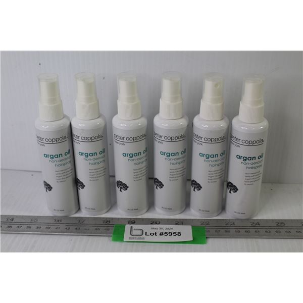 (6) Argan Oil - Non Aerosol Hair Spray (NEW)