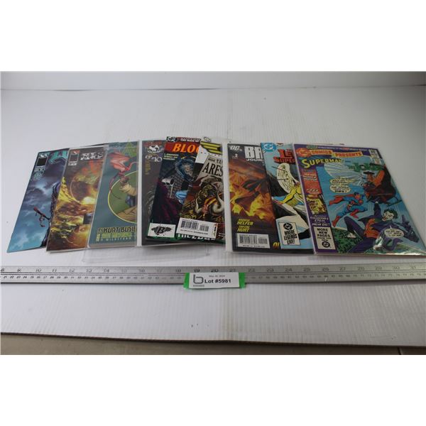 (9) Assorted Comics - DC - Top Cow - Arrowsmith