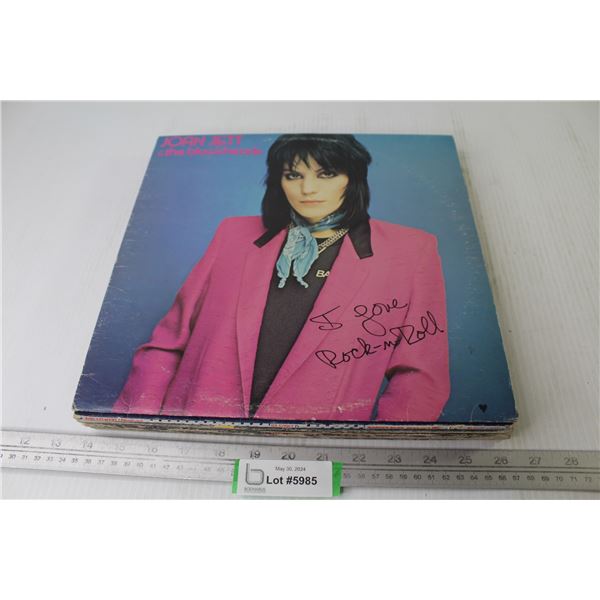 (10) Vinyl Records - Rick Springfield - Bay City Rollers - Rod Stewart - Joan Jet
