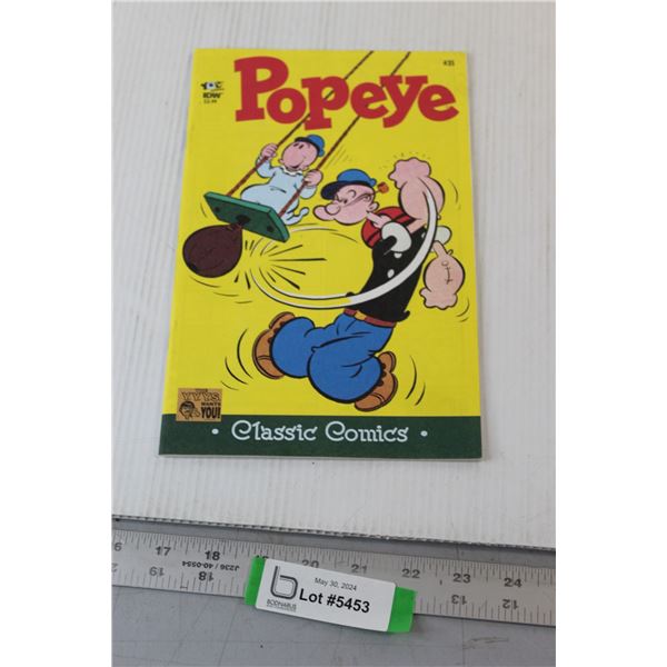 Popeye Comic Book