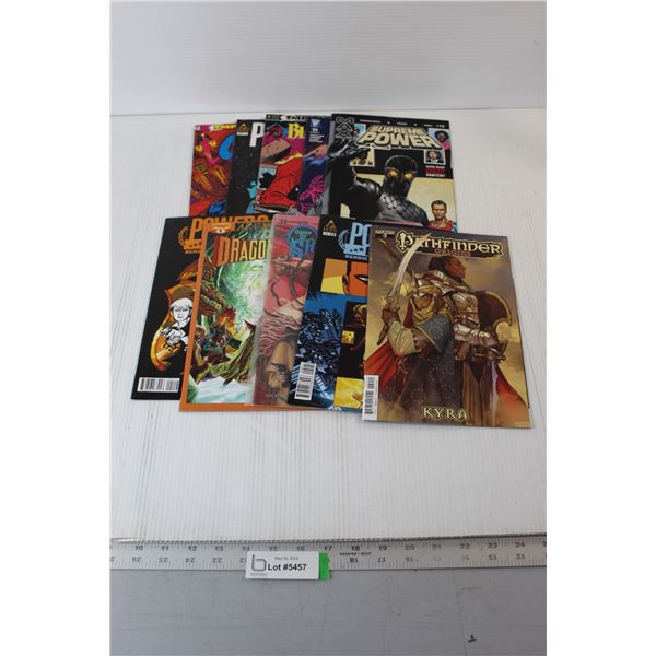 (10) Comic Books - Supreme Power, Pathfinder Origins, Etc