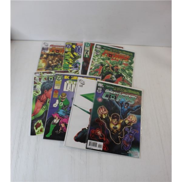 (8) DC Comic Books - Green Lantern, Green arrow
