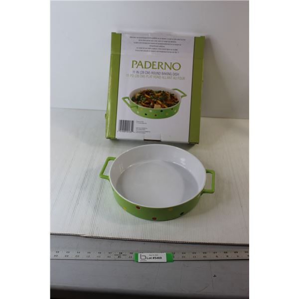 Padenro Round Baking Dish - 11" Diameter