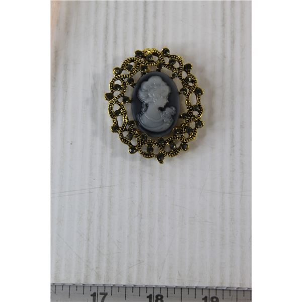 Cameo Brooch
