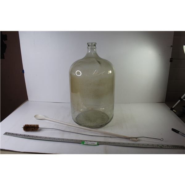 *Carboy 23L w/Spoon & Brush