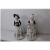 Image 3 : (3) Victorian Era - Blue & White Figurines