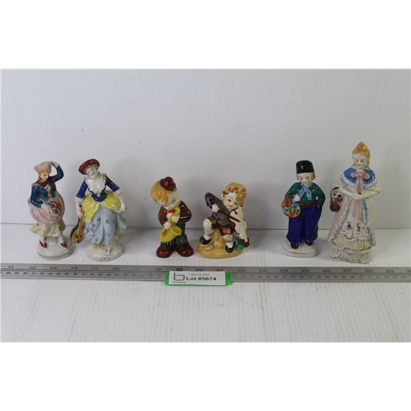(6) Occupied Japan Figurines