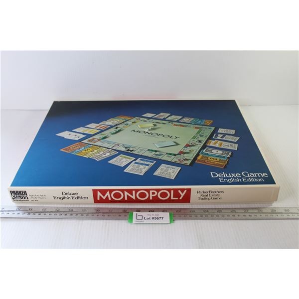 Deluxe Monopoly Game