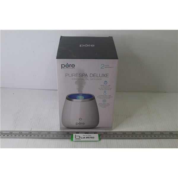 Pure Spa Deluxe - Essential Oil Diffuser (NIB)