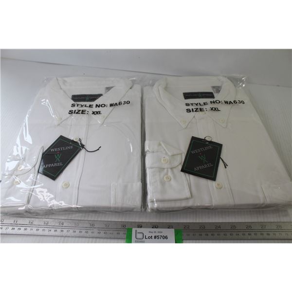 (2) Westline Apparel Shirts (Size XXL - NIB)