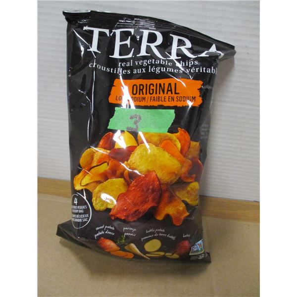 SHELF PULLS (AS IS):  TERRA ORIGINAL CHIPS (141 G) - BAG