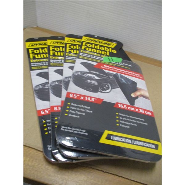 NEW:  4 FOLDABLE FUNNELS