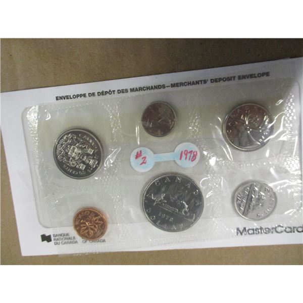 1978 PROOF CANADA MINT SEALED COIN SET